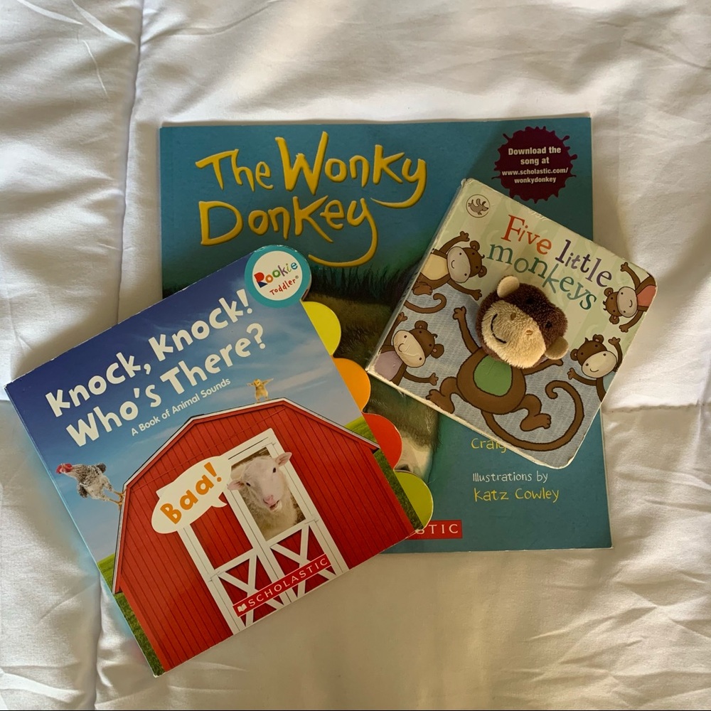 Toddler/ Kids Lot of 3 Books 📚